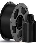 Black PETG 3D Printer Filament 1.75mm 1 Kg Reusable Spool No Fuss High Dimensional Accuracy 0.02mm And Serious Toughness