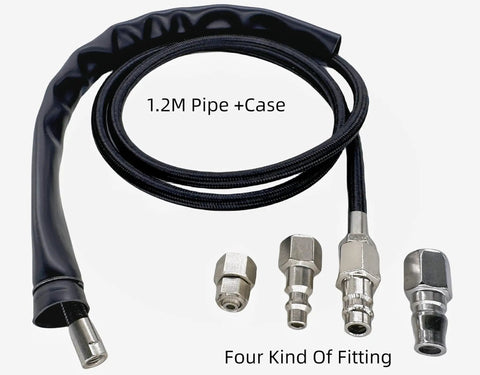 Heavy Duty 95 Degree Right Angle Air Die Grinder Built Different With Precision Gears And Fast Spinning Power includes 1.2m pipe and fittings.