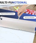 Using Spike Screeding Roller For Smooth Self Leveling Floors With 21mm Teeth 20 Inch Handle on concrete surface to improve smoothness