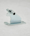 Center Door Hinge Replacement For Refrigerators OEM WP2254618 Compatible With 2183063 2183064 Durable steel hinge shown side view