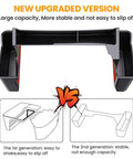 New upgraded version of Center Console Gear Shift Side Tray Organizer for Jeep Wrangler JL JLU and Gladiator JT 2018 to 2026