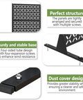 Outdoor Metal Privacy Fence Panels 72 Inches Tall By 46 Inches Wide Freestanding Privacy Screen structural details