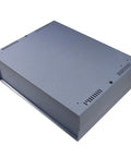 Rock Solid Abs Plastic Junction Box For Electrical Work Tough Gray 10 04 By 7 48 By 3 15 Inch Enclosure Case, gray ABS box with ventilation slots.