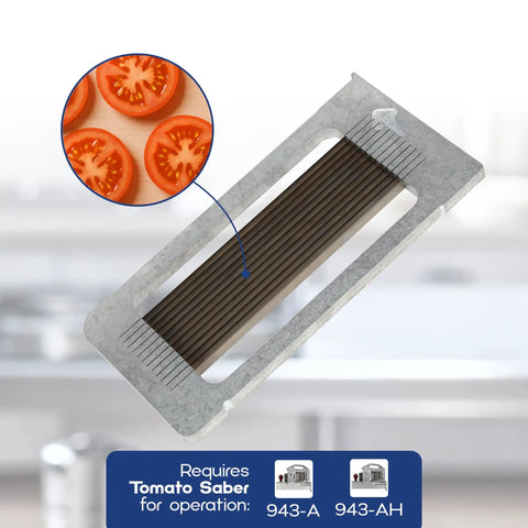 3/16 Inch Blade Cartridge For Tomato Saber Replacement Cutter And Vegetable Chopper Blade in steel, for commercial kitchens