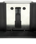 Sola Spirit Level Compact Go! Clip, 0 back view with metal clip attachment and black polyamide sides.