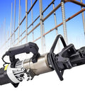 CutpoiY Portable Electric Hydraulic Rebar Bender With Pure Copper Motor 1200W 1800W Power showing adjustable handle and robust design.