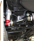 Close-up of heavy duty grease extension tube with rigid lube wand and beefy industrial grade nozzle attachment for tight spaces