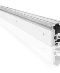Premium Quality Heavy Duty Uni Style Table Saw Fence Single Piece Aluminum Upgrade Delta Uni Fence System close-up view of extruded aluminum profile