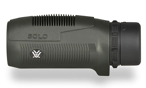 Solo Monocular 10x25 With Lightweight Rubber Armored Body And Fully Multi Coated Lenses For Bright Clear Views Ideal For Hiking Birdwatching Travel And Outdoor Adventures, side view