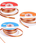 3 Pack No Clean Solder Braided Wicks For Desoldering, Solder Removal Tool, 0.12/0.1/0.08 Inch Width, 1.5 Meter Length Each
