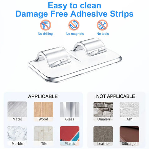 Rock Solid Outdoor String Light Hooks With Heavy Duty Adhesive Strips Holds Tight For Patio Decor And Garden Garlands Waterproof Easy Peel No Sweat Take Down Pack Of Twenty Six Pieces