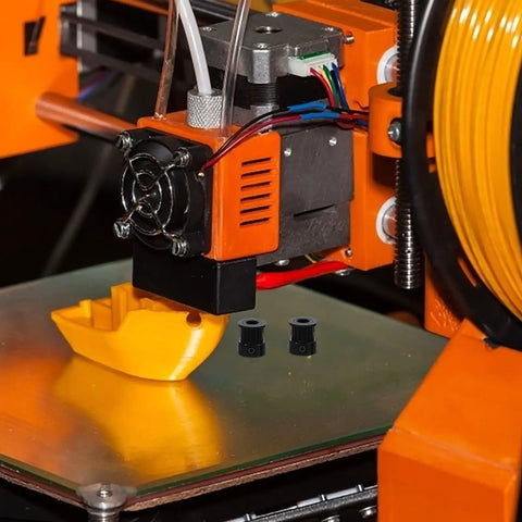 Upgrade Your 3D Printer With These Badass 5pcs Aluminum Alloy Gt2 Timing Belt Pulley Kits Featuring Super Durable 6mm Width Drive Belts And Smooth Bearings For Sturdy DIY Printing projects that print like a dream. GT2 timing pulleys on 3D printer