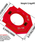Aluminum RC Motor Mount Upgrade Kit Beefed Up For 1/18 Granite Grom Mega 380 Brushed 4x4 Monster Truck RTR Red Heatsink Mount