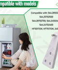 Mini Compact Freezer Top Hinge Replacement Right Or Left Side White Fits Most Small Freezers Up To 35 Lbs Weight Capacity