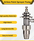 Airless Sprayer Pump Repair Kit 17C487 17C721 with high-quality materials and easy installation for Pro Series after 2015