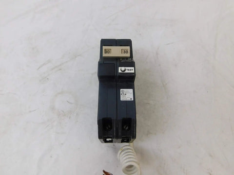 Type CH Ground Fault Breaker 30 Amp 2 Pole 120/240V GFCI With 10 kAIC Self Test UL 489 Quick Safe Circuit Protection