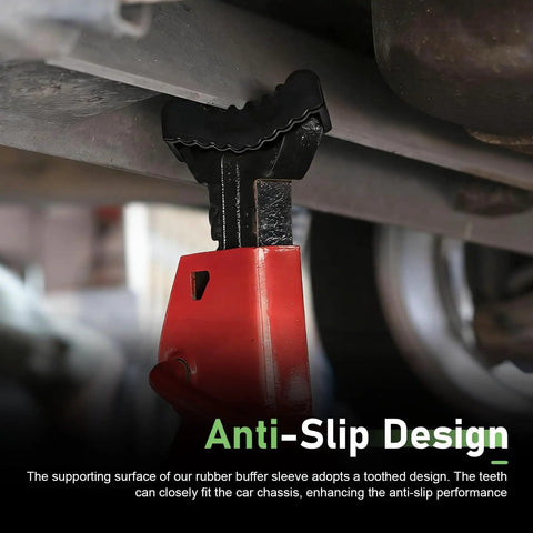 Two Pack 2 To 3 Ton Jack Stand Pads For Cars, Anti Slip Rubber Floor Jack Pad, Pinch Weld Protector under vehicle