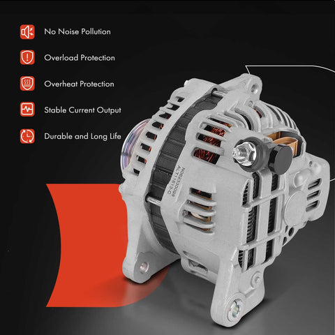 Beefy 110 Amp Alternator Replacement For Subaru Forester 2011-2013 Impreza 2011-2014 WRX 2013-2014 WRX STI 2013-2020 2.5L 12V