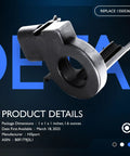 Heavy Duty Battery Current Sensor Direct Swap For Buick Cadillac Replaces 13505369 And 13502261 showing side angle view on dark background.