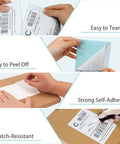 Using 500 Count Fanfold 4x6 Thermal Labels With Perforated Line, Permanent Adhesive, Printer Friendly For Zebra And Rollo