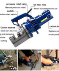 Beast Mode Hydraulic Rebar Cutter Portable Edge Saw For Cutting Steel Bar From 4mm To 22mm In Seconds with labeled components