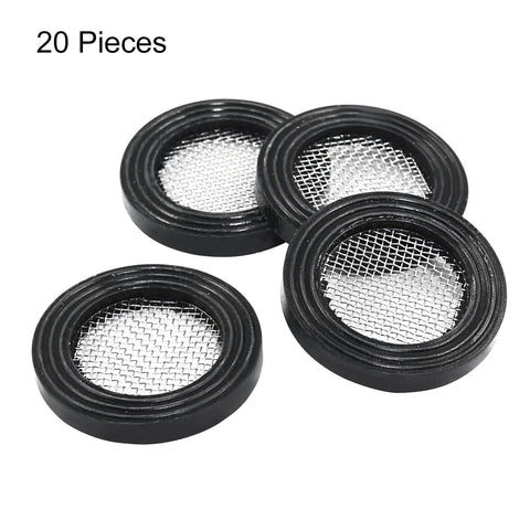 Stainless Steel Garden Hose Screen Filter Set Top Notch 40 Mesh Three Quarter Inch Inside Fittings Pressure Washer Water Filter