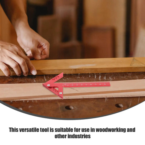 Dead On Aluminum Center Scriber Marking Gauge Wheel For Slick Woodworking Line Scribing And 45 Degree Angle Layouts In Professional Carpentry Workshops on wooden surface