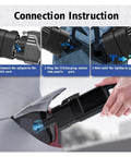 Connection instructions for Ccs1 To Ccs2 Ev Charger Adapter 250Kw DC fast charging converter for Tesla S X Y 3.