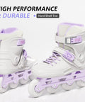 High Performance Inline Skates For Adults With Pro Style For Racing Street And Figure Skating ABEC Eleven Bearings Unibody Shell