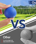 Comparison of Soft Foam Golf Balls For Backyard Practice 41mm Realistic Feel And Long Lasting Durability with another brand