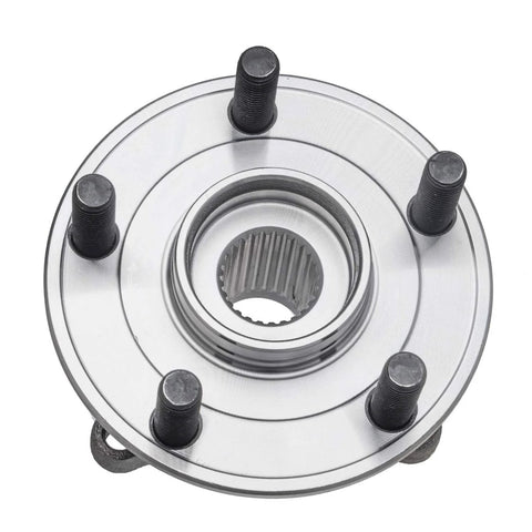Front Wheel Bearing And Hub Assembly For 2010 To 2015 Toyota Prius And 2012 To 2015 Prius Plug-In, 2011 To 2017 Lexus CT200h, 5 Stud Hub With ABS