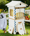Beekeeping Starter Kit With Self Flow Honey System Frame Complete Bee Box Featuring Observation Window And Honey Spout