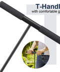 Soil Probe Rod 48 Inch Metal Locator Tool For Septic Tanks Underground Pipes Gopher Runs And Garden Soil Testing Sharp Tip Lightweight Ergonomic T Grip