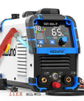 65 Amp Plasma Cutter With Non-Touch Pilot Arc, Dual Voltage 110/220V Inverter, Large LED Display, IGBT Tech, Air Sensor