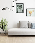 16x20 Picture Frame With Mat For 11x14 Photo Black 2 Pack HD Glass Wide Molding Modern gallery style on wall above sofa