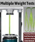 Image of 18mm Nylon Climbing Sling Runner Set, 3-Pack, 23KN Breaking Strength, 120 Cm Webbing, in multiple weight tests.
