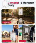 Propane Tankless Water Heater 1.58 GPM 41000 BTU Outdoor CSA Certified with compact design for easy transport and setup