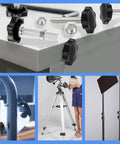 28 Sets M4 M5 M6 M8 Star Hand Knob Tightening Screws With Nuts And Washers Stainless Steel Thread Clamping Knobs Kit