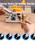 Using Do-It-All 69-Piece Jewelry Making Polisher Kit With Flex Shaft Mini Table Saw Bench Grinder Sander And Buffing Tool