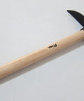 Forged Classic Planting Hoe And Mattock For Garden Weeding And Cultivating 19.7 Inch Beech Wood Handle Digging Tool Vegetable And Flower Planter