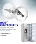 Ultra Durable Ice Maker Auger Replacement For GE Hotpoint Refrigerators fits WR17X11705 auger compatible with refrigerator brands.