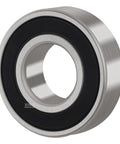 Close-up view of 4 Pack Deep Groove Ball Bearings 3/4 X 1-3/4 X 1/2 In with double rubber seals, chrome steel for durability.