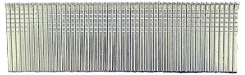 Pro Grade Galvanized Finish Nails 16 Gauge 1 Inch Straight Head Built Tough For Pneumatic Or Cordless Nailer Guns Solid 2500 Count Box in a neat array.