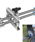 Pro Grade Sheet Metal Bender Tool With Adjustable Bend Height From Three Eighths To Eight Inches Handy DIY Bending Tool in use