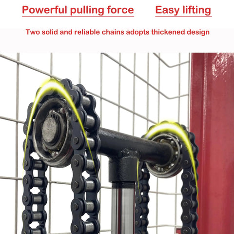 The Real Deal Manual Pallet Lifter With A Hefty 1 Ton 2204 Lbs Capacity And A Snappy 63 Inch Lift Height Single Sided Hydraulic Hand Pallet Truck That Handles Warehouse Grind Like A Pro