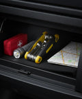 Sick Chrome Vanadium Steel Folding Hex Key Set That Gets The Job Done With Style! This Bad Boy Brings Heavy Duty Strength For Bike Maintenance And Furniture Assembly. Compact 6-Piece Allen Wrench Kit Fits Right In Your Tool Bag For Any Tweak, Fix Or stored with flashlight and first aid kit