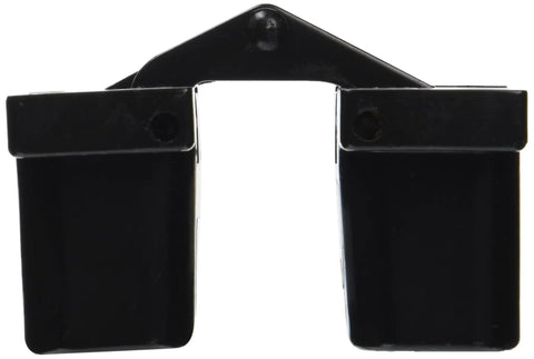 Invisible 420 Fire Rated Steel Hinge For 2 Inch Metal Doors 180 Minute Fire Resistance Black E Coat Exterior Finish Flush Fit Steel Pin Heavy Duty Durability US Made, black steel hinge front view