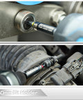 Impact Screwdriver Bits Set 217 Pieces All In One S2 Steel With Magnetic Bit Holder in use on automotive parts