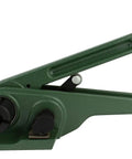 Lightweight Plastic Strapping Tensioner For 1/2 To 3/4 Inch Poly Strap EP-1100, side view showing tensioning mechanism