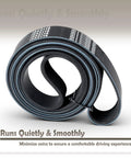 Ultimate 7PK2118 Serpentine Drive Belt For Toyota Tacoma Tundra V6 And Range Rover W12 Engine Replacement K070834 rubber belt